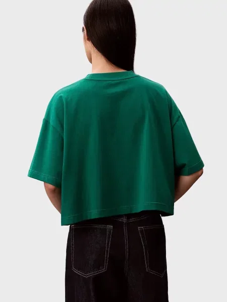 Футболка Calvin Klein Jeans зелена