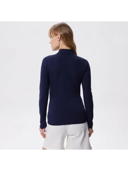 Lacoste поло синє