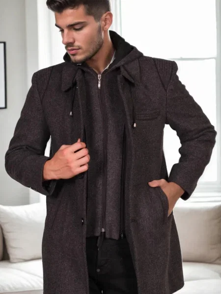 Palton Dewberry negru