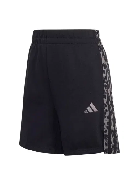 ADIDAS SPORTSWEAR Pantaloni sport Seasonal Essentials Animal Print pământiu negru