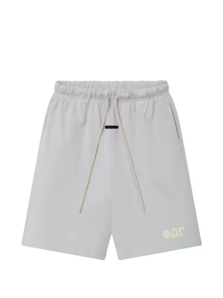 Pantaloni scurți Fear Of God Essentials din jerseu gri