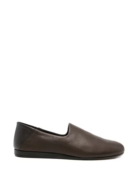 Pantofi loafer Jacquemus cu imagine maro