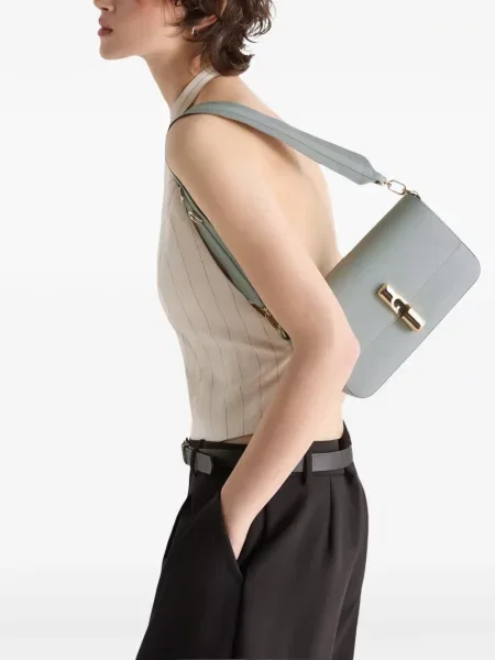 Geanta crossbody Furla gri