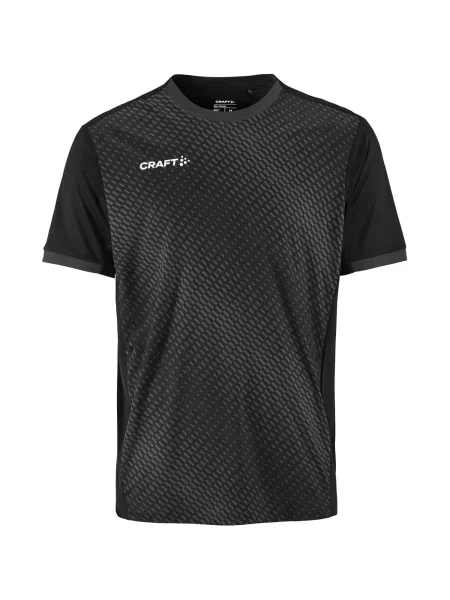 Craft Evolve Graphic Jersey M – Lekka koszulka treningowa – Black czarna
