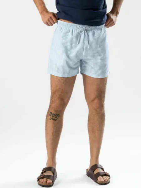 TEESHOPPEN Șorturi de baie Swimshorts deschis albastru