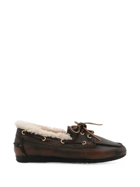 Pantofi loafer Toral Shoes din piele maro