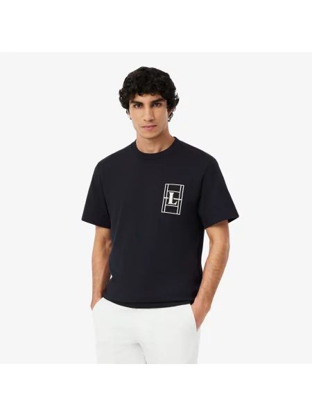 Lacoste футболка чоловіча чорна