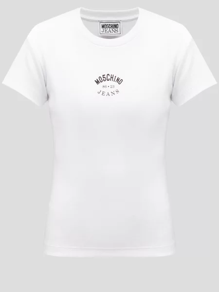 Футболка Moschino білий