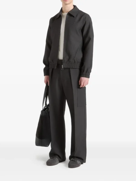 Pantaloni Manière De Voir plisate gri