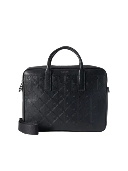 Calvin Klein Taška na notebook čierna