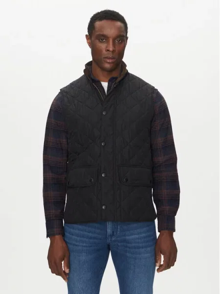 Barbour Vesta New Lowerdale Tmavomodrá