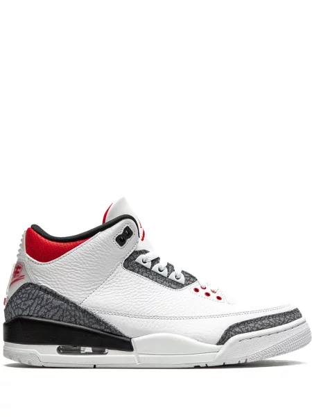 Sneakersy Jordan 3 Retro retro białe