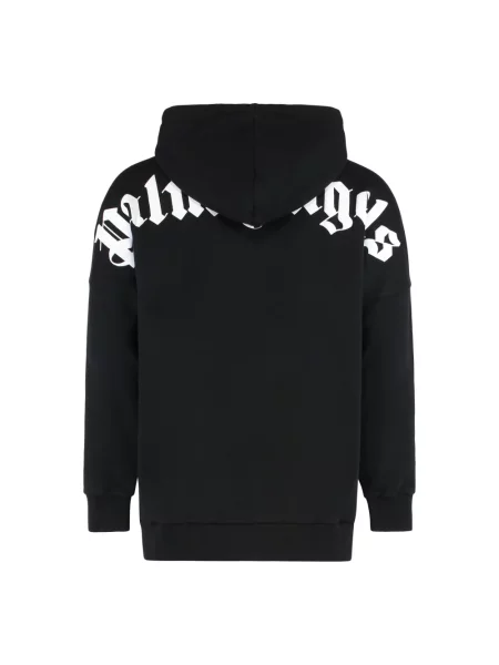 Bluza z kapturem Palm Angels klasyczna z logo czarna