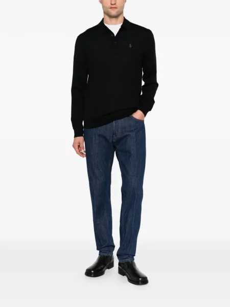 Polo Polo Ralph Lauren με κέντημα μαύρο