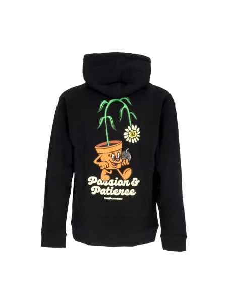 Bluza z kapturem The Hundreds z długim rękawem czarna