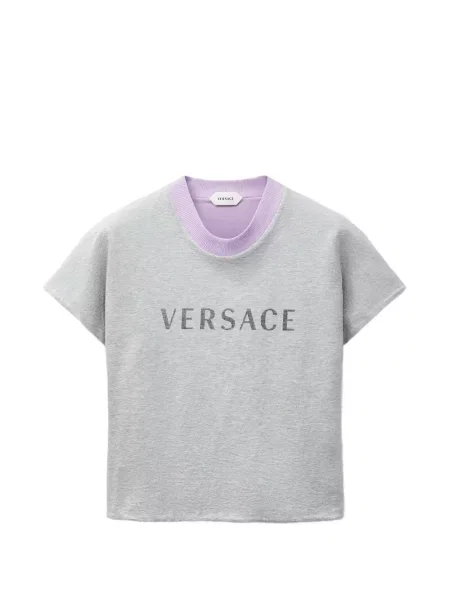 Tricou Versace cu imagine gri