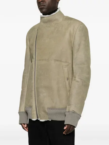 Geanta de piele Rick Owens verde