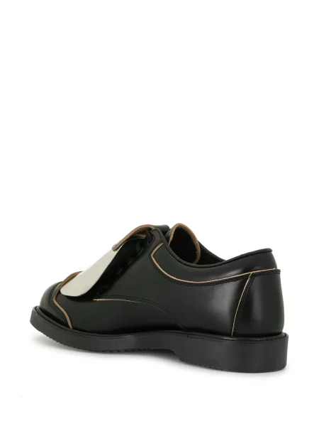 Pantofi Comme Des Garcons Homme Plus cu șireturi din dantelă negru