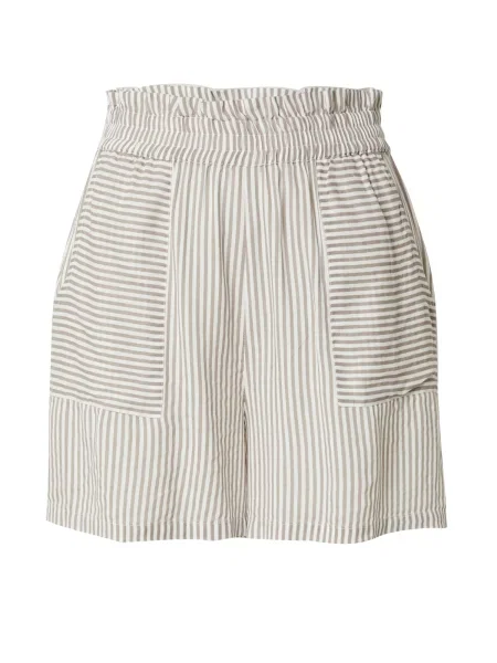 VERO MODA Pantaloni VMBUMPY bej alb