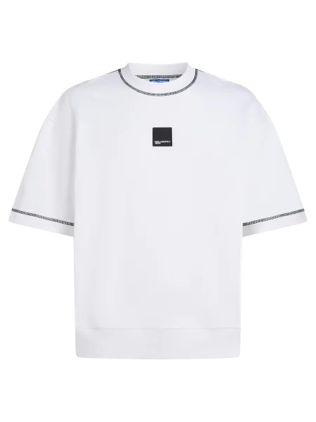 KARL LAGERFELD JEANS Mikina bílá