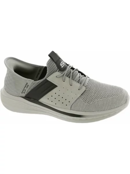 Sneakersy Skechers szare