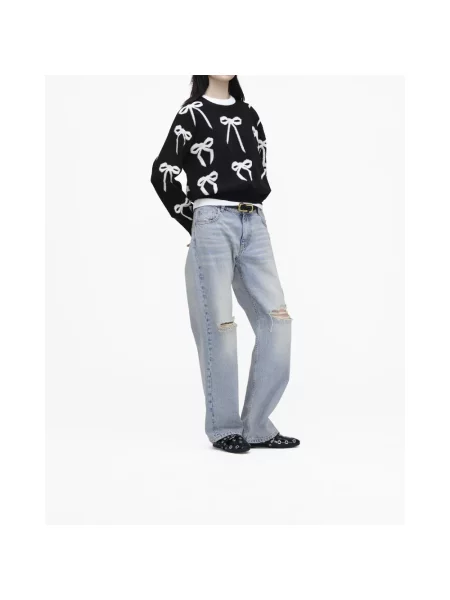 Sweter Marc Jacobs z kapturem czarny
