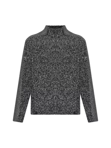 Sweter Diesel wełniany szary