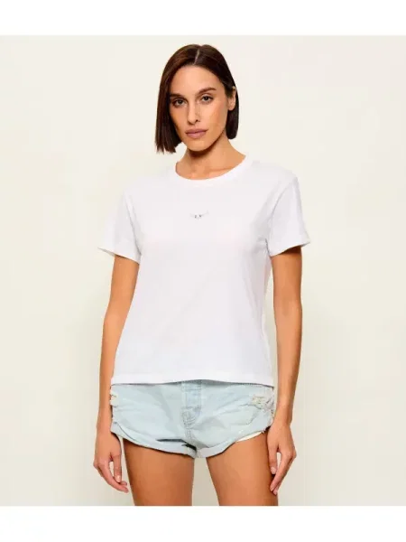 Zadig&Voltaire Tricou MARTA WINGS STRASS | cu adaos de in alb