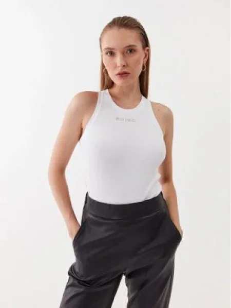 Top Pinko alb