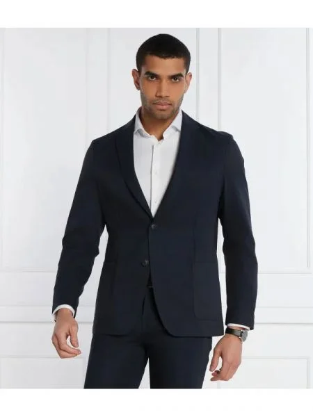 BOSS BLACK Sacou P-Hanry negru