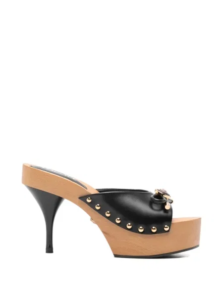 Sandale Versace cu tepi negru