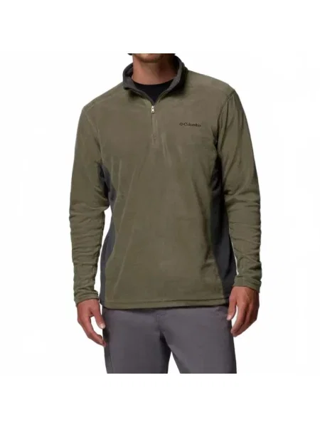 Bluza polarowa COLUMBIA KLAMATH RANGE II HALF ZIP zielony