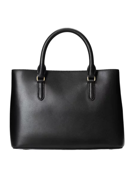 Torba typu kuferek z uchwytem model ‘MARCY’ Lauren Ralph Lauren czarna