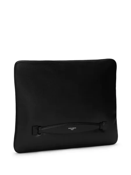Geantă Dolce & Gabbana cu imagine negru