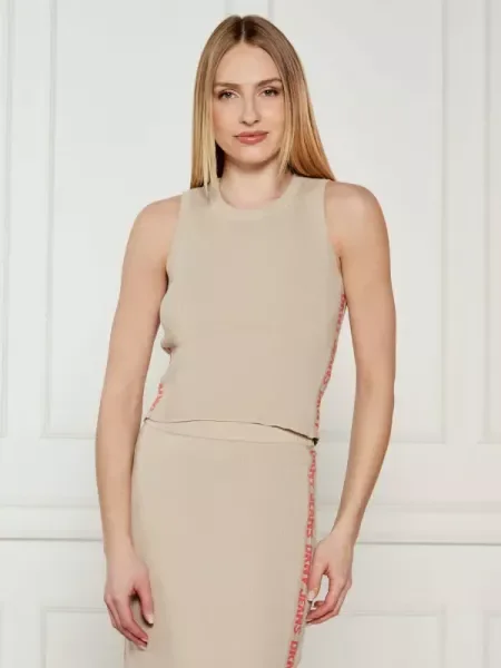 DKNY Top bézs