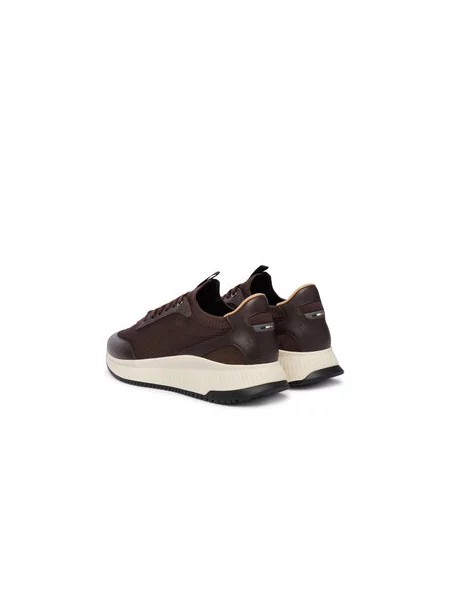 Sneakersy BOSS hnedá