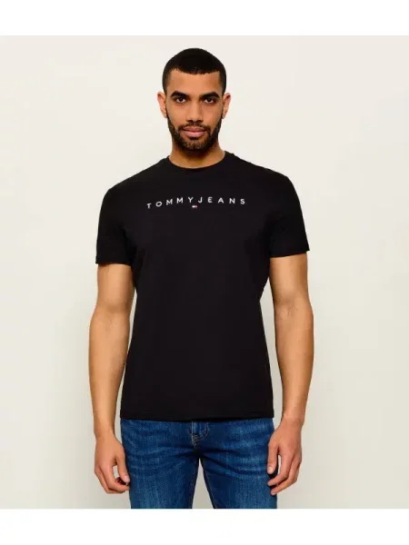 Tricou Tommy Jeans negru