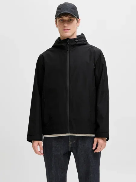JACK & JONES Prechodná bunda čierna