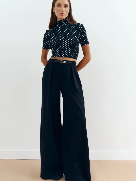 Штани палаццо Gepur чорний