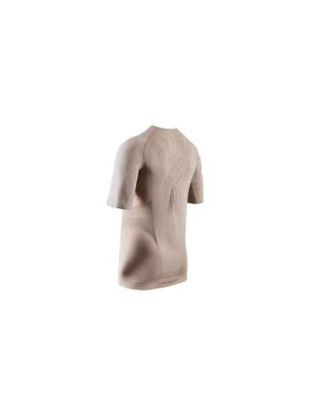Běžecké Tričko X-bionic Xceed Run Shirt V Hnědém A Béžovém Barevném Odstínu béžové