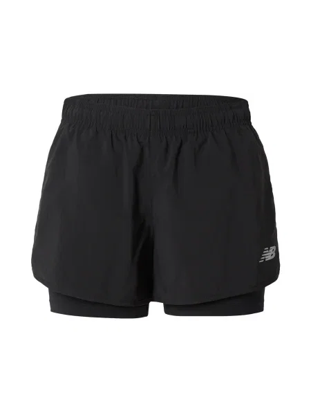 New balance Pantaloni sport Essentials gri argintiu negru