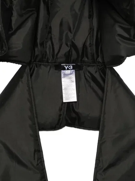 Fular Y-3 cu glugă negru