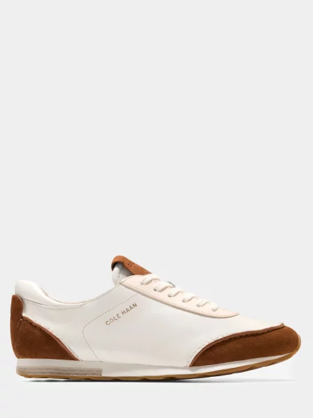 Кожаные кеды Cole Haan бежевые