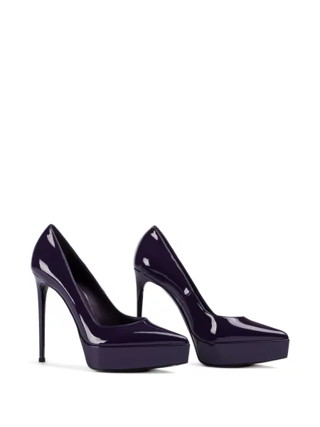Pantofi cu toc Le Silla cu platformă violet