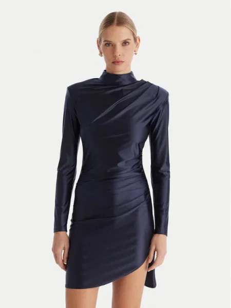 ACCESS FASHION Rochie cocktail Bleumarin