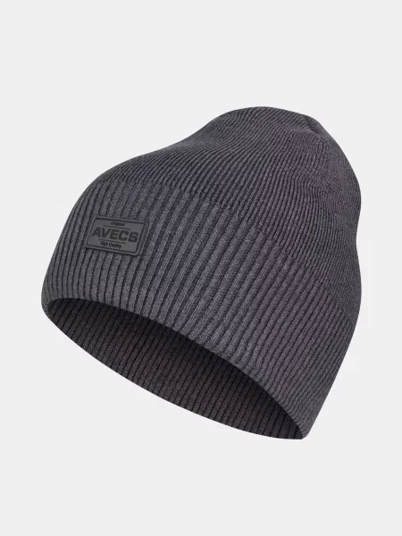 AVECS Шапки та кепки Темно-сірий Бавовна/акрил сіра