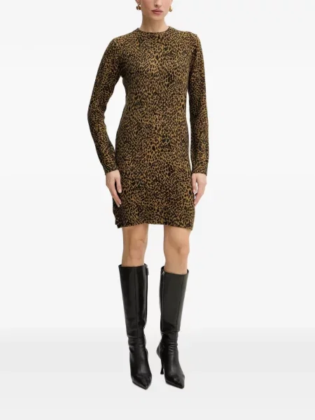 Rochie mini Morgan cu imagine maro