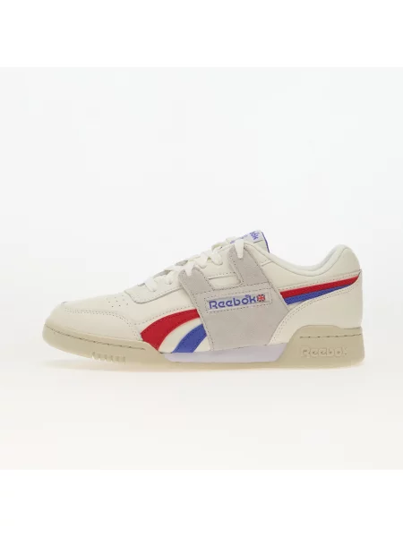 Sneakers Reebok Workout Plus Chalk/ Breakout Blue/ Vector Red EUR 41 roșu