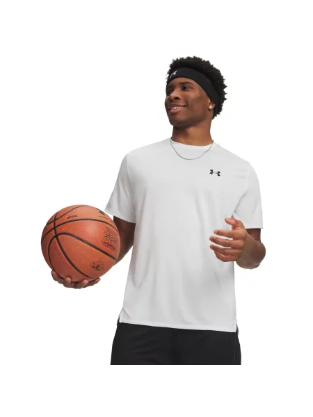 Koszulka Under Armour Tech Vent Ss w kolorze białym biała