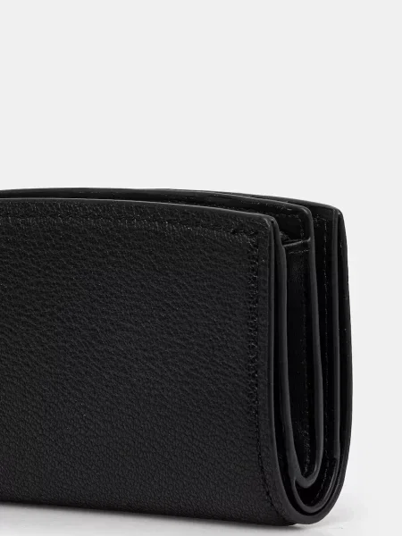 Δερμάτινο πορτοφόλι MICHAEL Michael Kors γυναικείο μαύρο